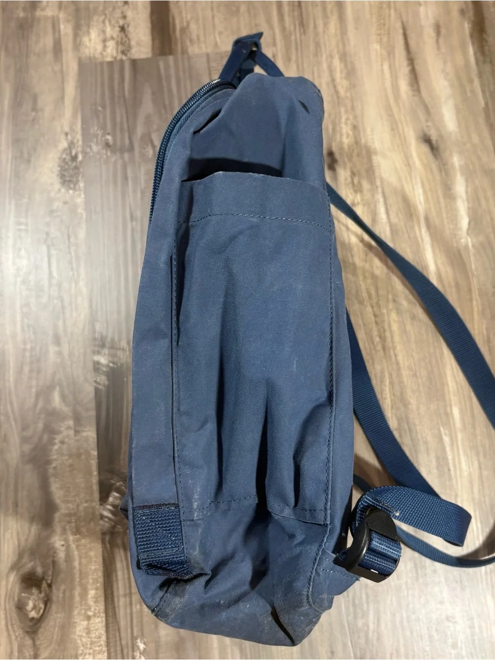 Fjallraven Kanken Small Backpack Double Handle Navy Bag 23510, Blue, Outdoor